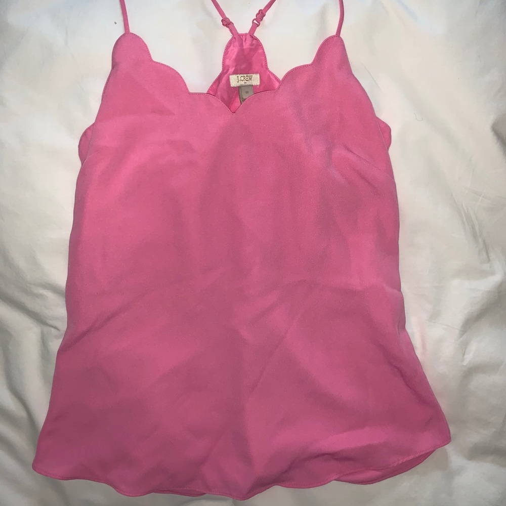 Jcrew Scalloped Tank